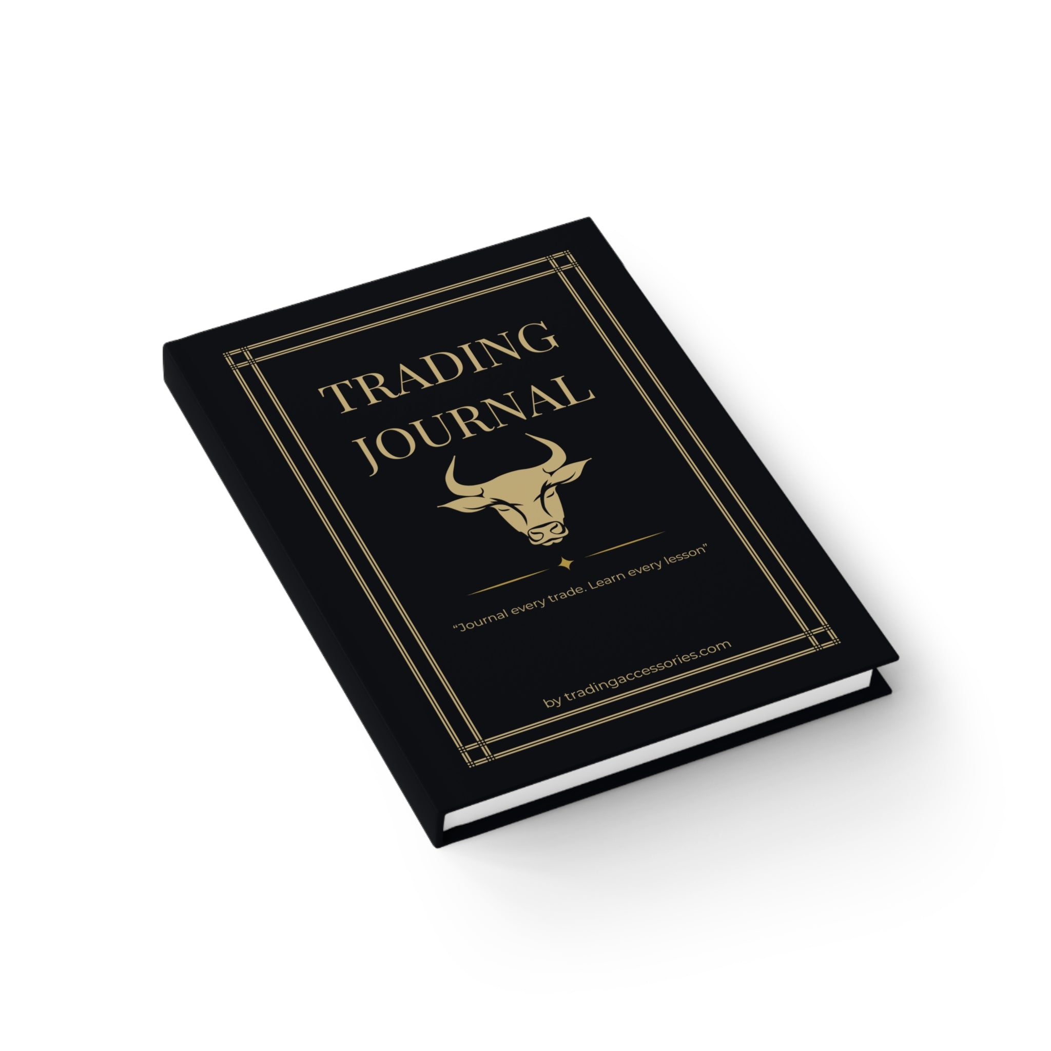 Trading Journal — Ruled Line Hardcover Notebook for Traders