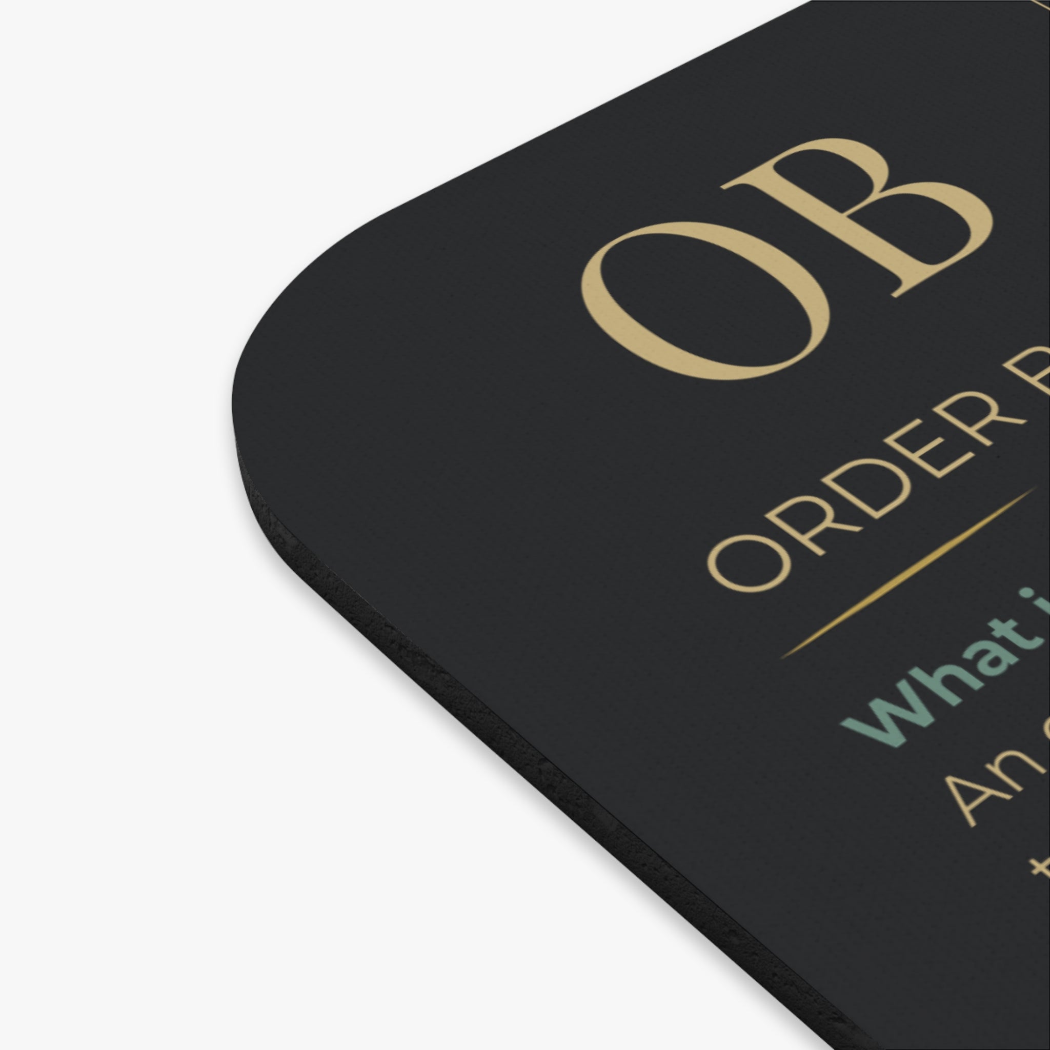Order Block chart mouse pad | Stock Trading candlestick pattern desk mat