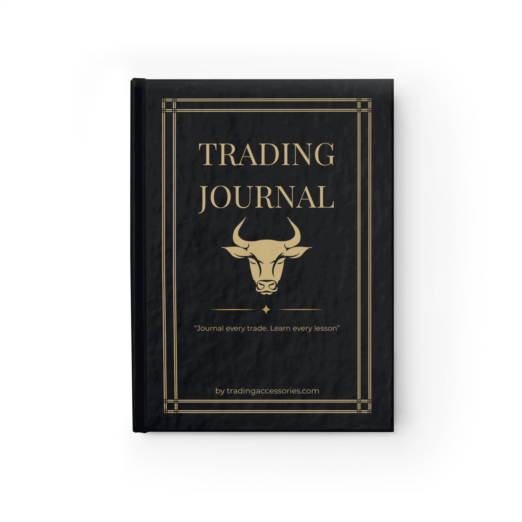 Trading Journal — Ruled Line Hardcover Notebook for Traders