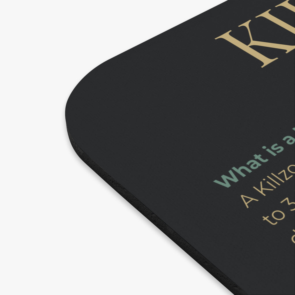 KILLZONES chart mouse pad | Stock Trading candlestick pattern desk mat
